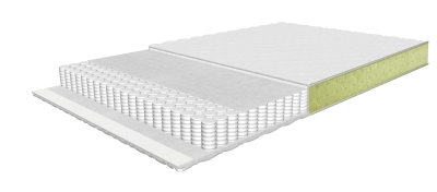 Super Pocket mattress 140x200 cm with Pocket springs, height 18 cm, rolled