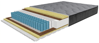 Diamond Platinum mattress 90x200 cm, with MultiPocket springs, height 24 cm, rolled up