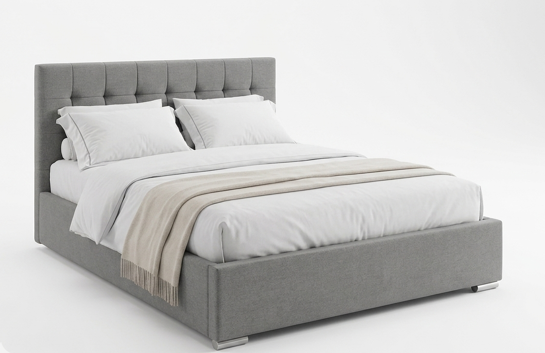 Royal 140x200 cm, soft bed with a linen box (made to order)