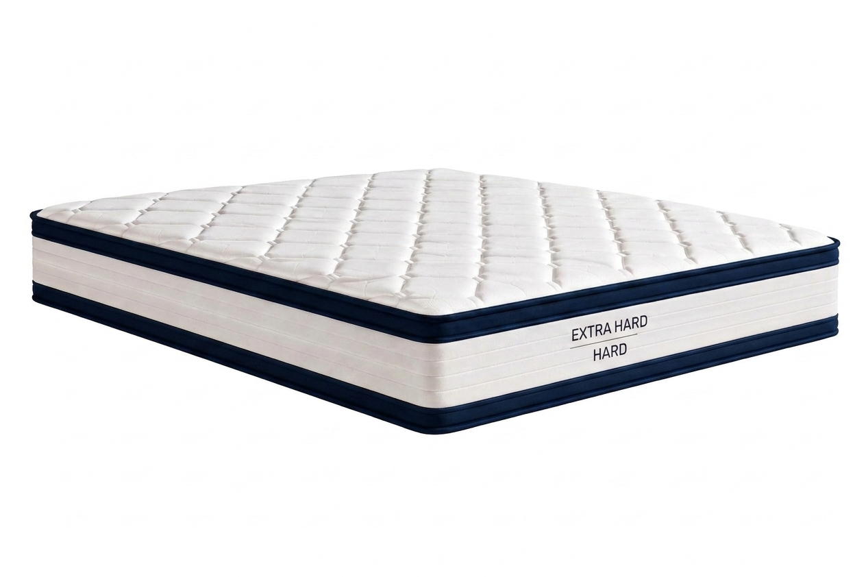 Матрас Iceberg Blue 160x200 см с MultiPocket пружинами и Extra Support пеной, высота 25 см, скрученный