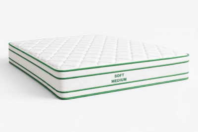 Basic Bonnell Mattress 160x200 cm with Bonnell springs and Air Gel, height 23 cm, rolled