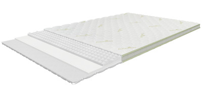 Air-Top Classic 180x200 cm, medium-firm top mattress with AIR foam, height 8 cm