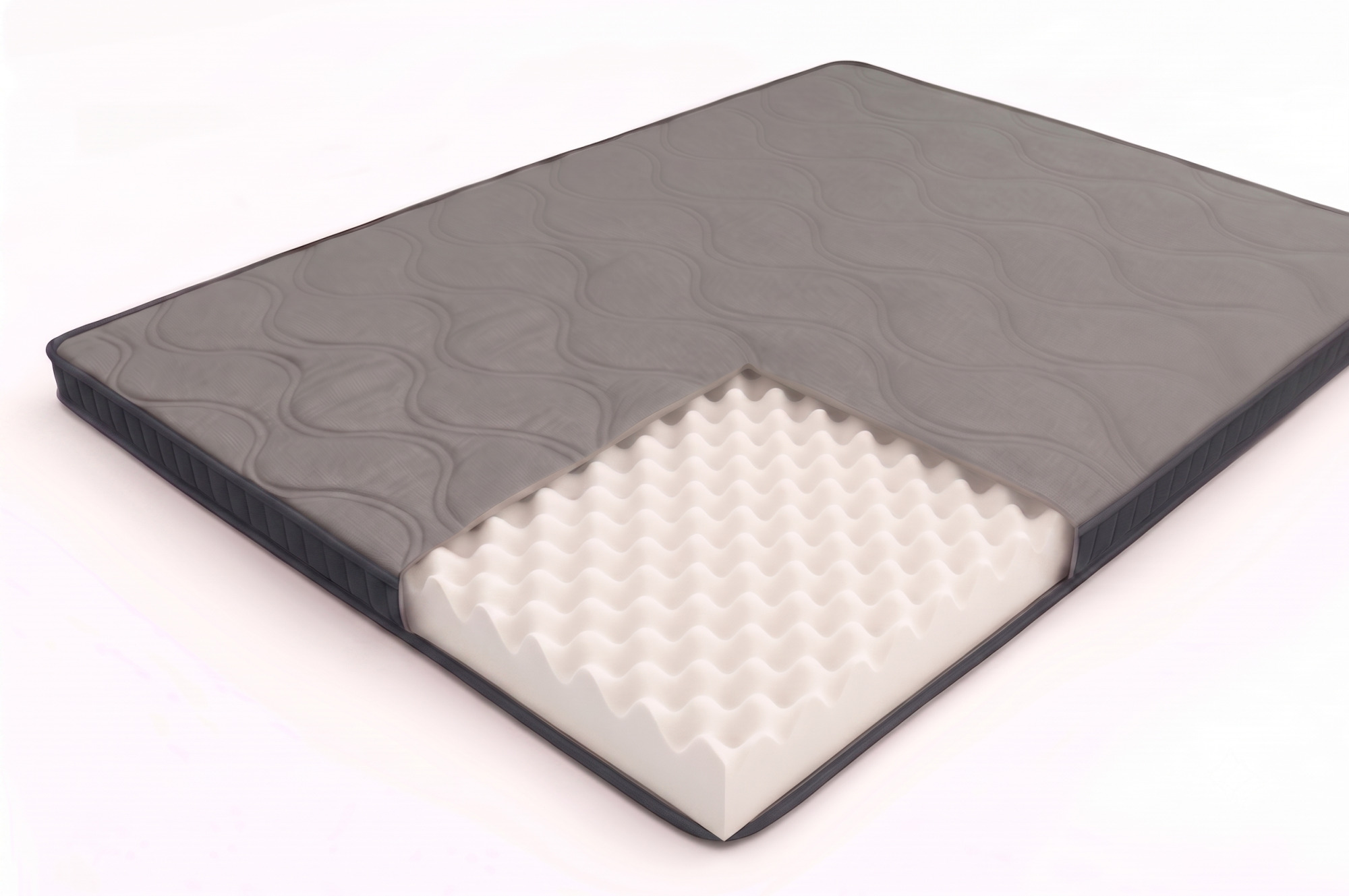 Garnet Platinum 180x200 cm, medium-firm mattress topper with AIR foam, height 6 cm