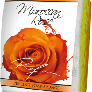 REFAN Pīlinga ziepju sūklis «Marokas roze»